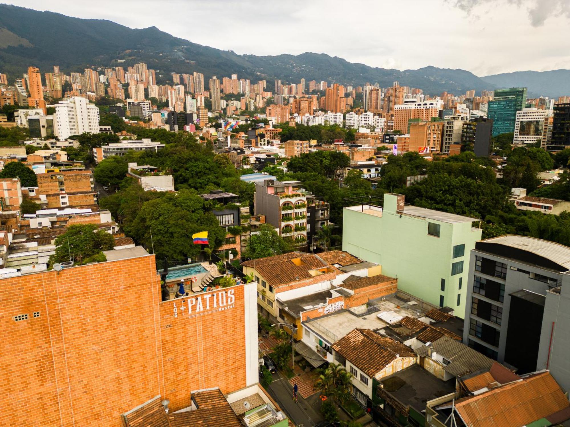 Los Patios Hostel Medellín Kültér fotó