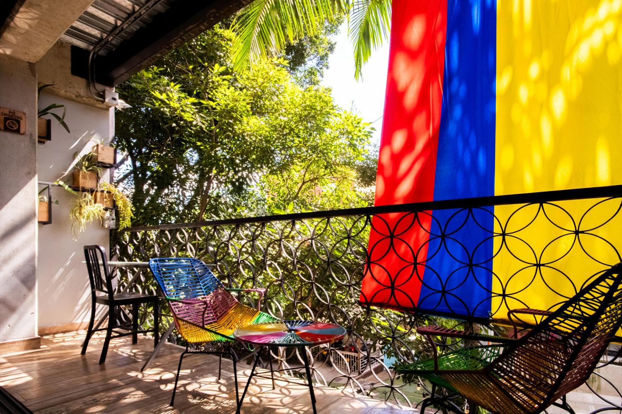 Los Patios Hostel Medellín Kültér fotó