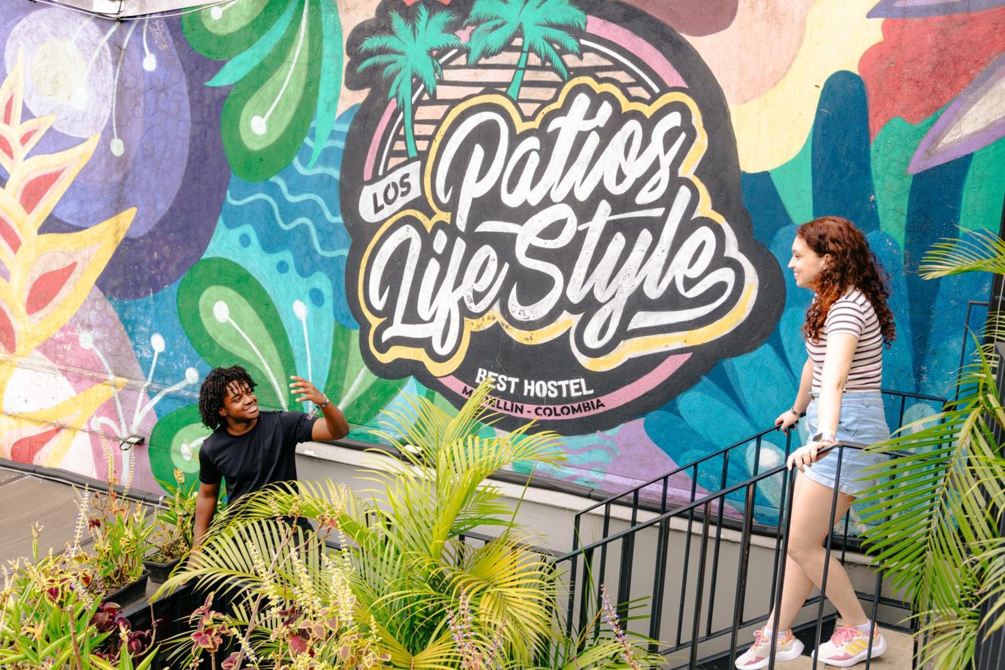 Los Patios Hostel Medellín Kültér fotó